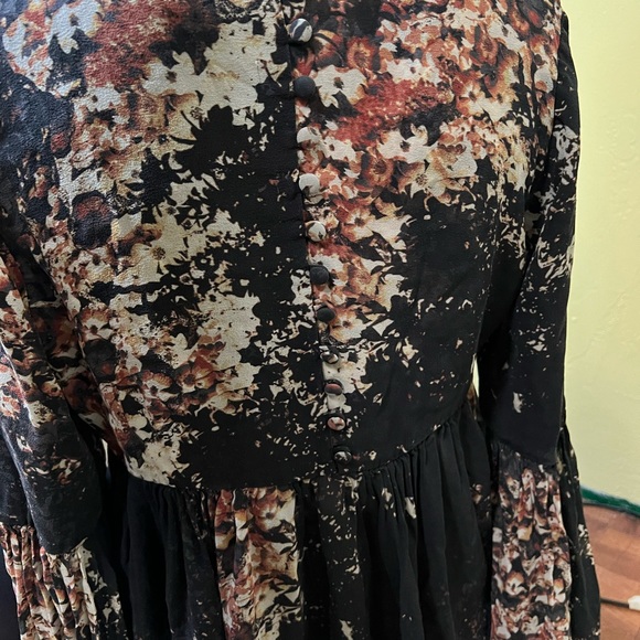 Intermix NWOT Boho Blouse - Picture 5 of 6